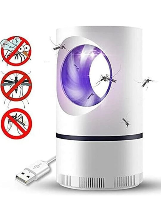 Mosquito Killer Lamp for Home Bug Zappers Fly Killer Machine USB Powered and Chemical-Free, Quiet Operation Mosquito Killer Machine for Office, Indoor, Safe for Kids and Pets