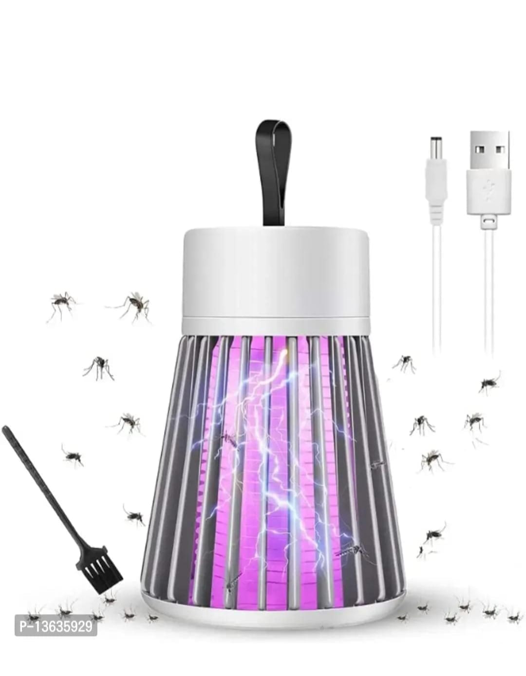 Blue cherry Eco Friendly Electronic Led Mosquito Lamp Usb Powered Killer For Home Working Purely In Physical Mosquito Eradication Technique To Kill Mosquito Completely